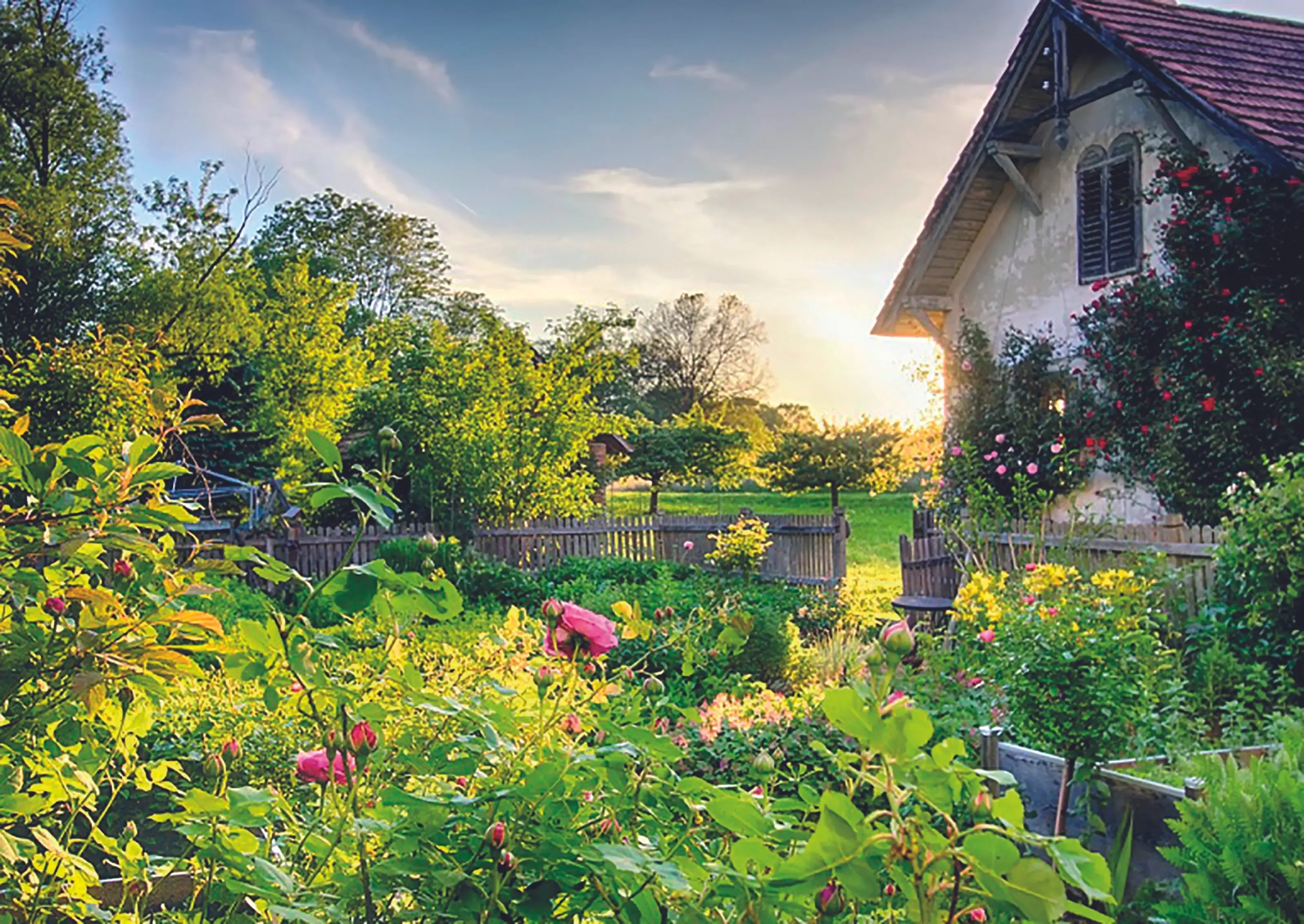 Sonnenuntergang Hotel Landhofmühle