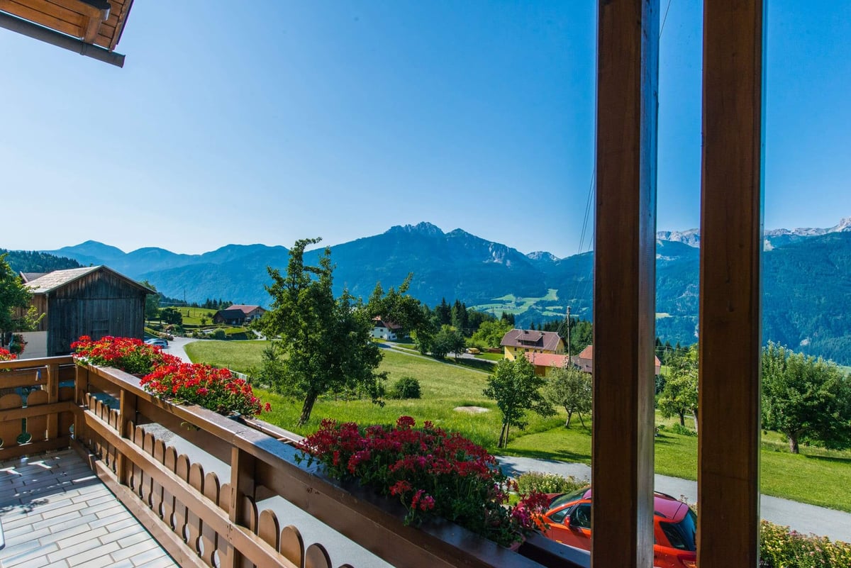 Aussicht von der Ferienwohnung